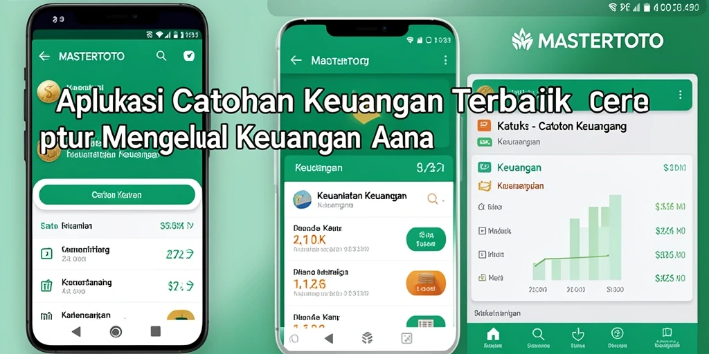 Tampilan antarmuka MASTERTOTO yang sederhana dan fungsional.