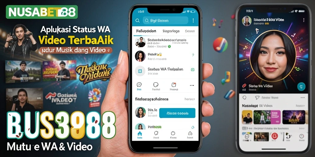 Tampilan antarmuka NUSABET88 untuk Status WA Video yang menarik.