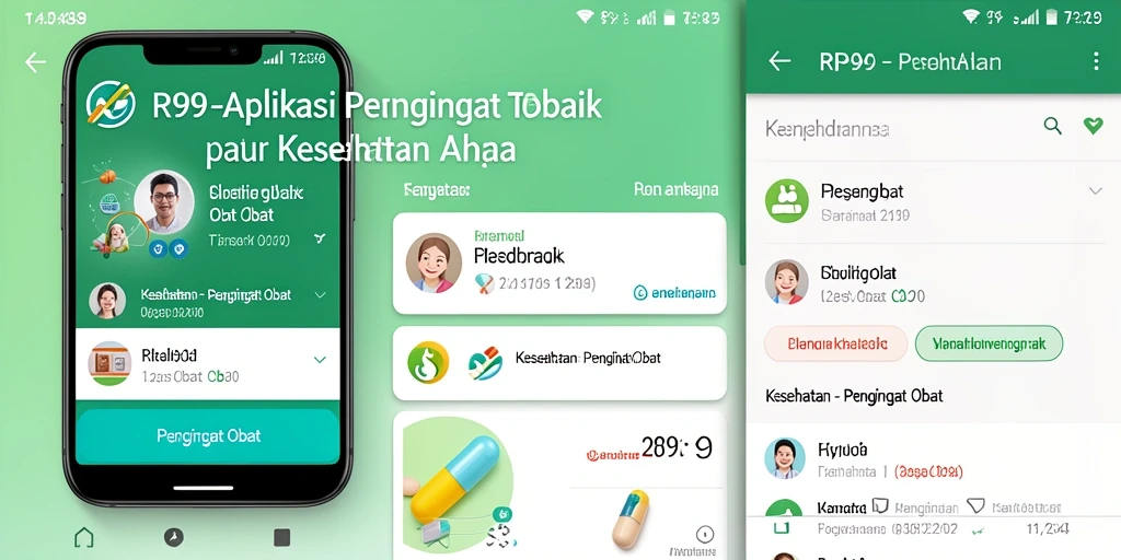 Tampilan antarmuka RP99 yang sederhana dan fungsional.